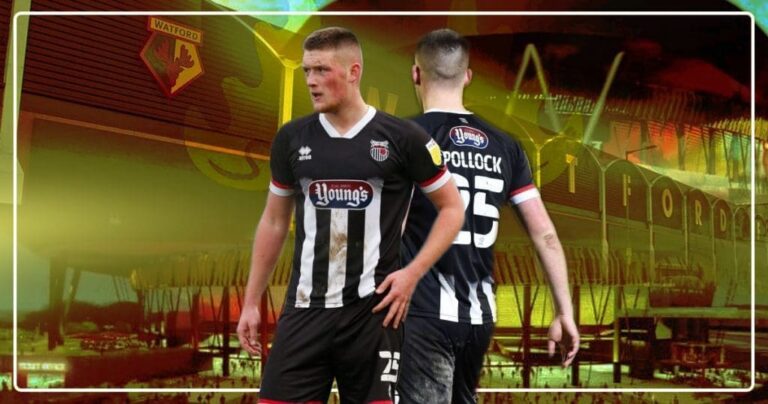 Mattie Pollock: The 19-year-old who recently signed for Watford in a dream move for the youngster