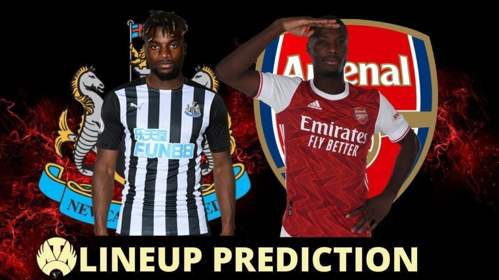Newcastle vs Arsenal Lineup