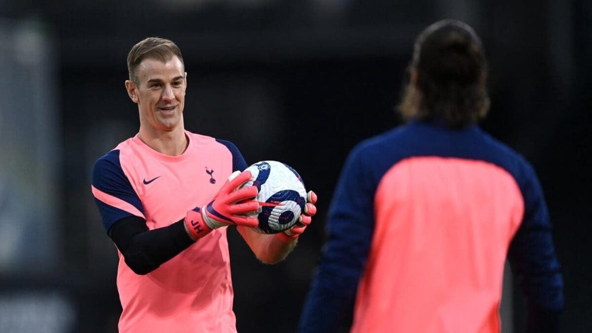 Joe-Hart-Tottenham-Spurs-training