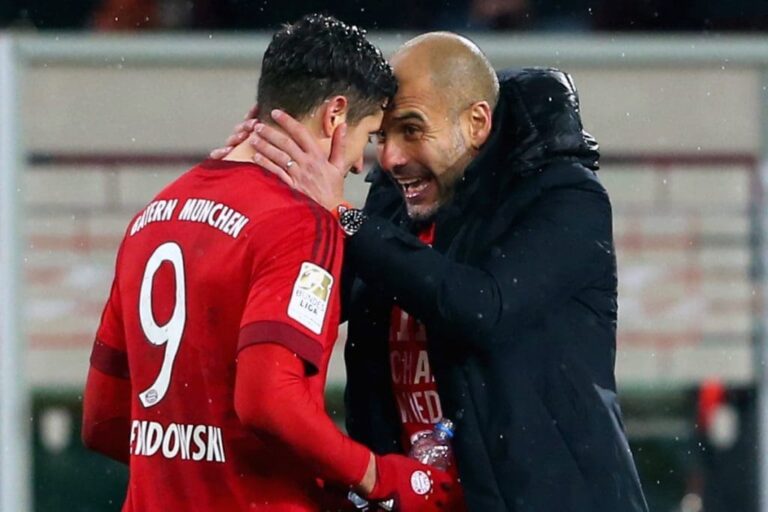 Manchester City are keeping an eye on Robert Lewandowski’s situation at Bayern Munich, would he fit in at City?