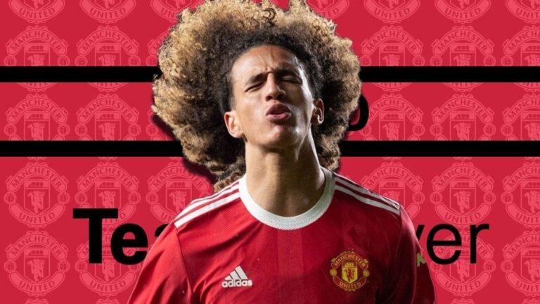 Hannibal Mejbri impressing for the Manchester United U23s