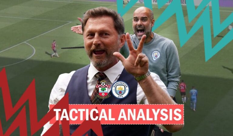 How Southampton’s press neutralized Manchester City