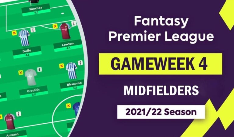 FPL 2021/22: Gameweek 4 – Midfield Watchlist