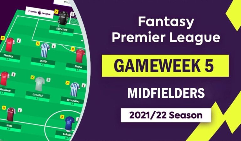 FPL 2021/22: Gameweek 5 – Midfield Watchlist
