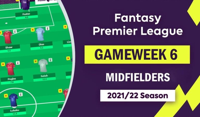 FPL 2021/22: Gameweek 6 – Midfield Watchlist