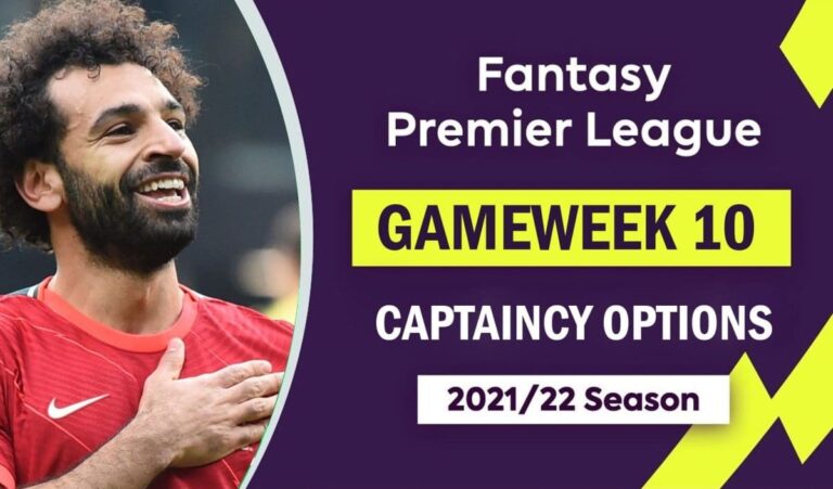 FPL 2021/22: Gameweek 10 – Captaincy Options