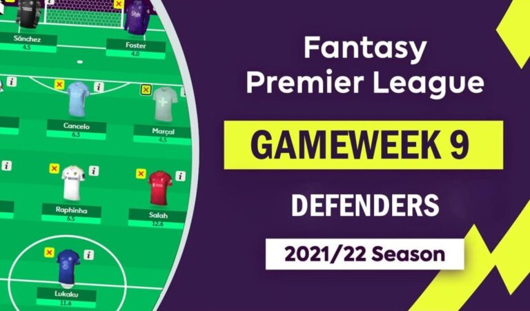 FPL 2021/22: Gameweek 9 – Defenders Watchlist