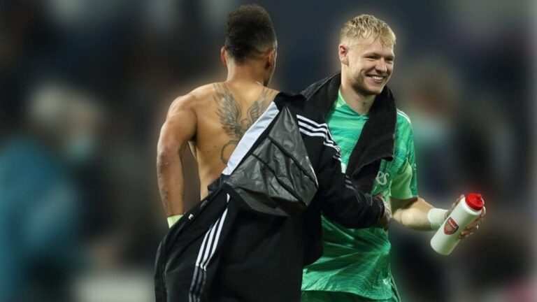 Aubameyang & Ramsdale are a match made in heaven!