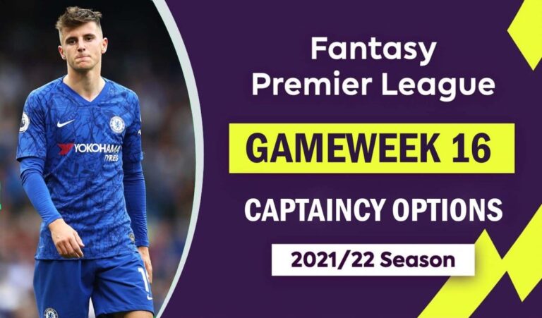 FPL 2021/22: Gameweek 16 – Captaincy Options