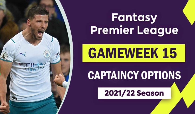 FPL 2021/22: Gameweek 15 – Captaincy Options