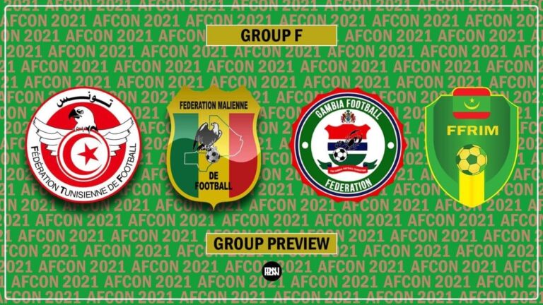 2021 AFCON: Group F Preview – Tunisia, Mali, Gambia and Mauritania