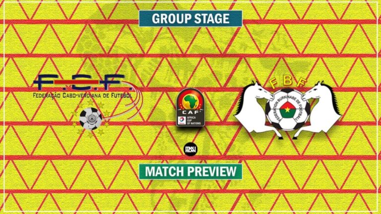 Cape Verde vs Burkina Faso: Match Preview | AFCON 2021