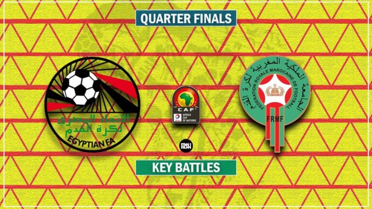 Egypt vs Morocco – 4 key clashes | AFCON 2021