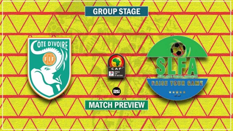 Ivory Coast vs Sierra Leone: Match Preview | AFCON 2021
