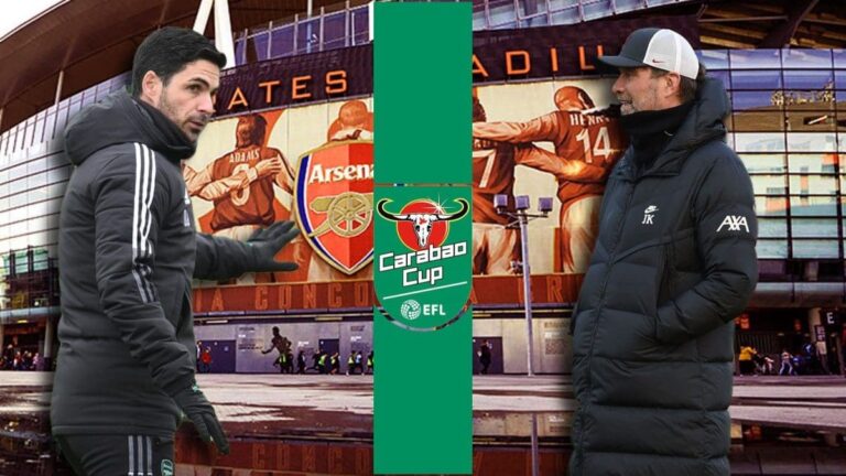 Arsenal vs Liverpool: Battle Continues | EFL Cup 2021/22