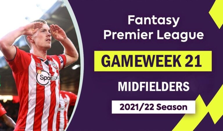 FPL 2021/22: Gameweek 21 – Midfielders Watchlist