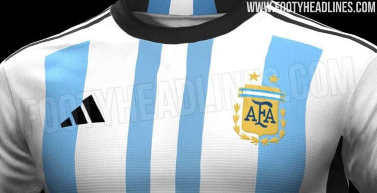 Argentina home kit for 2022 World Cup LEAKED!