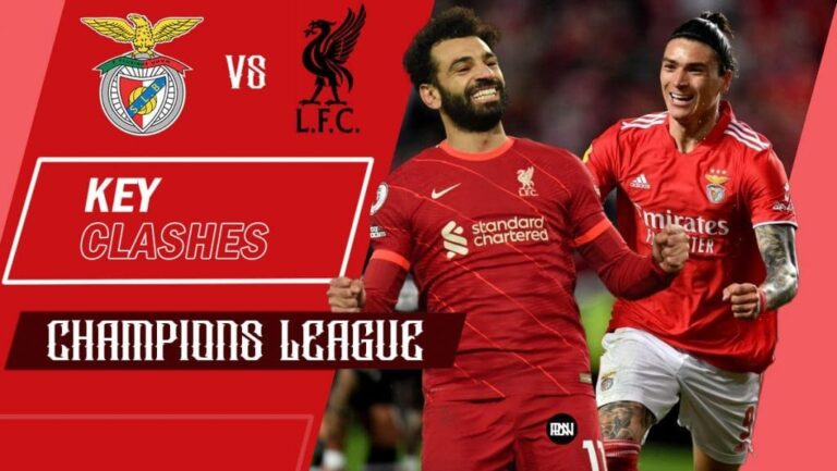 Benfica vs Liverpool: Key clashes | UEFA Champions League Quarter-Finals 2021/22