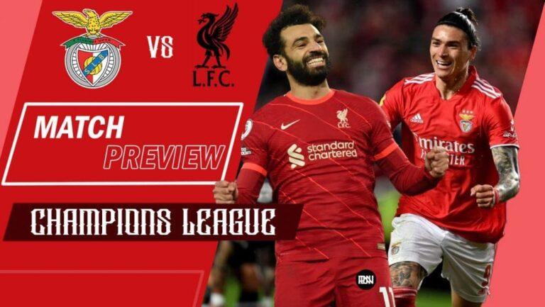 Benfica vs Liverpool: Match Preview | UEFA Champions League 2021/22