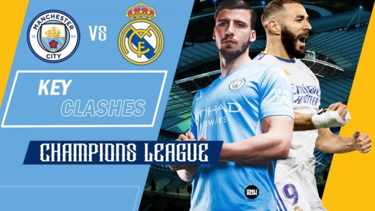 Manchester City vs Real Madrid: Key Clashes | UCL Semi-Final 2021/22