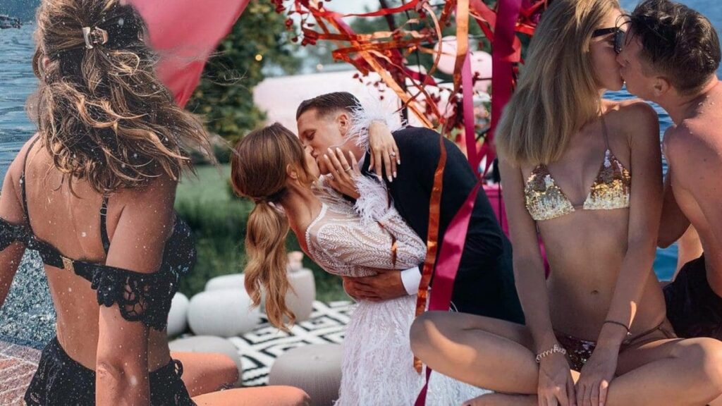 who is Piotr Zieliński wife Laura Słowiak