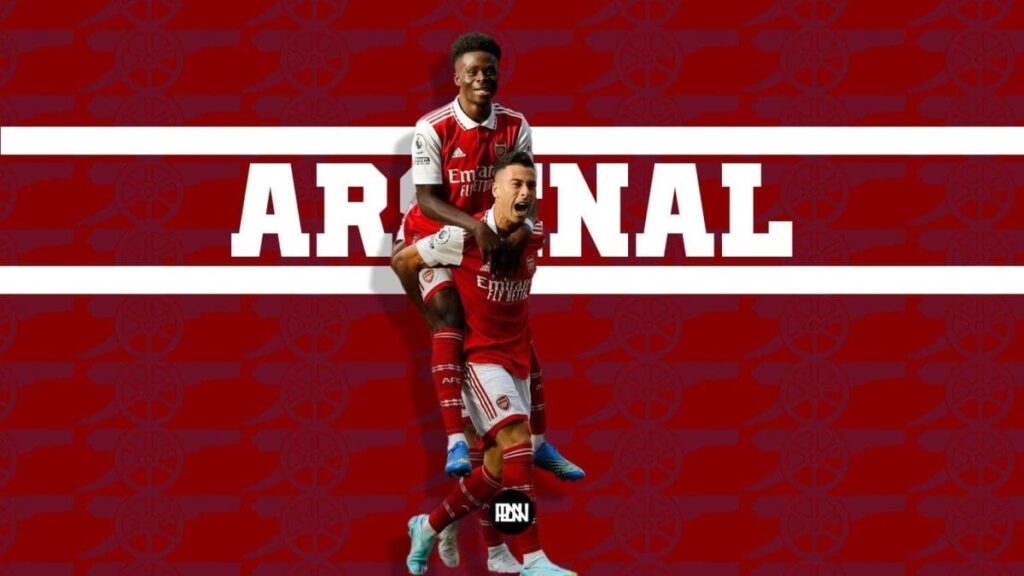 Bukayo Saka Gabriel Martinelli Arsenal