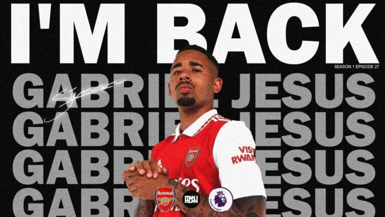 ARSENAL: Gabriel Jesus returns!
