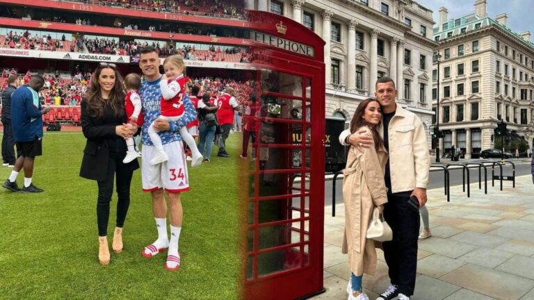 Meet Granit Xhaka’s beautiful wife Leonita Lekaj