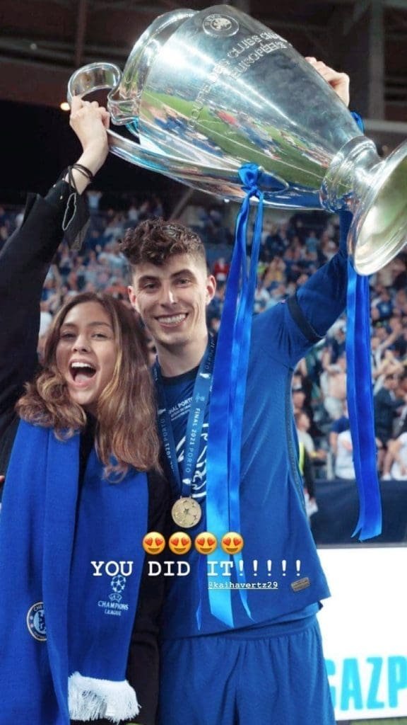 Havertz-girlfriend-Sophia-Weber