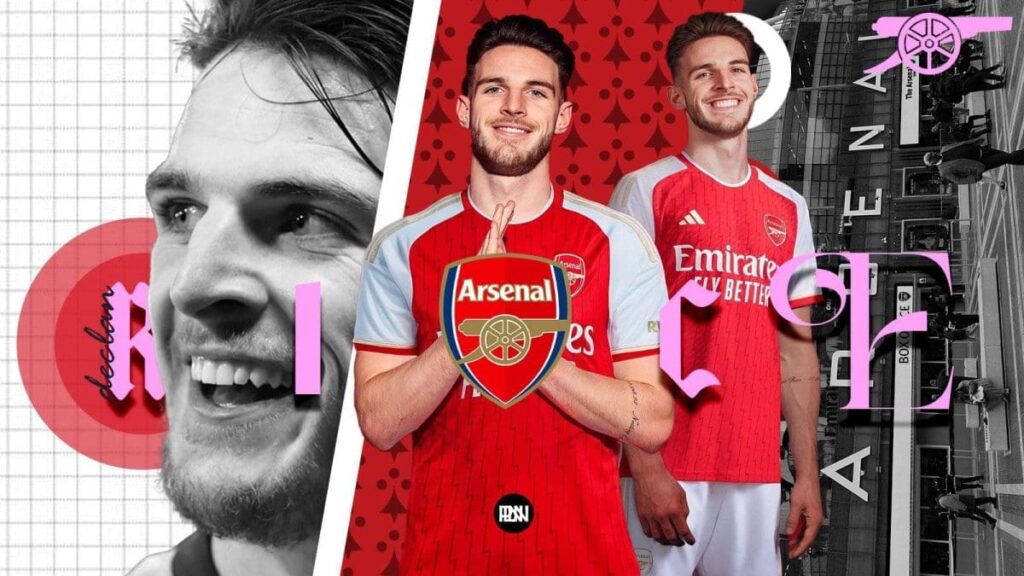 Declan Rice Arsenal Wallpaper | Premier League News Now Declan Rice Arsenal Wallpaper