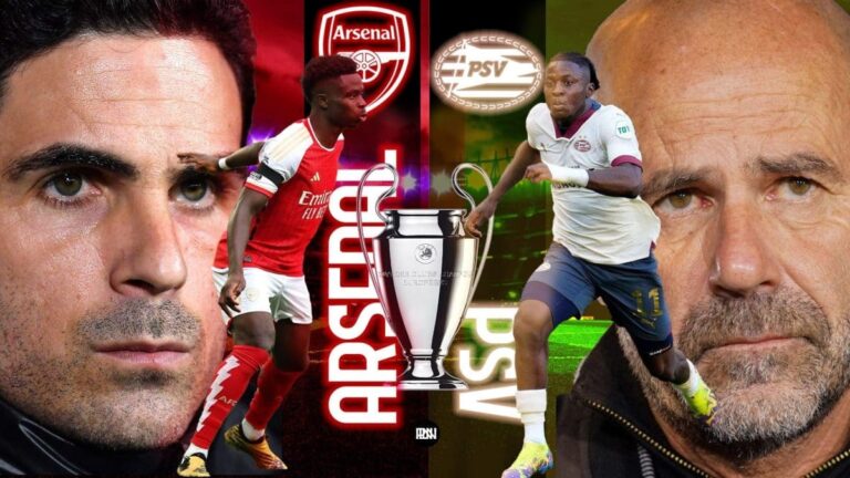 Arsenal vs PSV: Match Preview | UEFA Champions League 2023/24