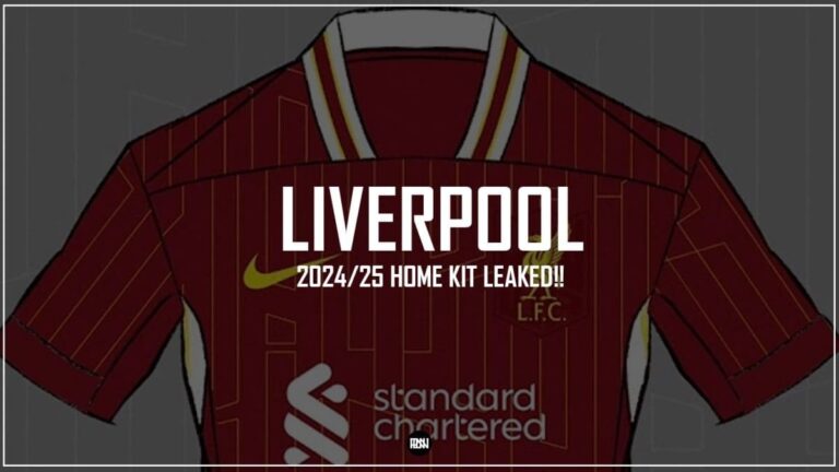 Liverpool home kit for 2024/25 season LEAKED!