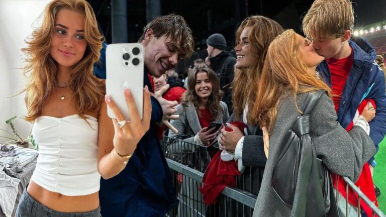 Meet Rasmus Hojlund’s stunning girlfriend Laura Rhod Sondergaard
