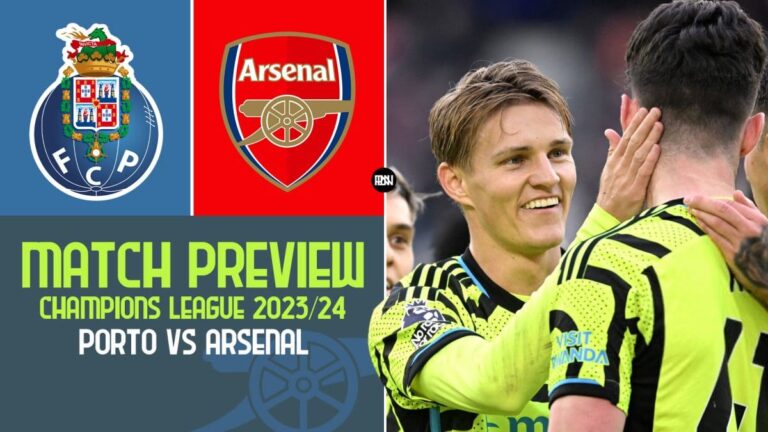 Porto vs Arsenal: Match Preview | Champions League 2023/24