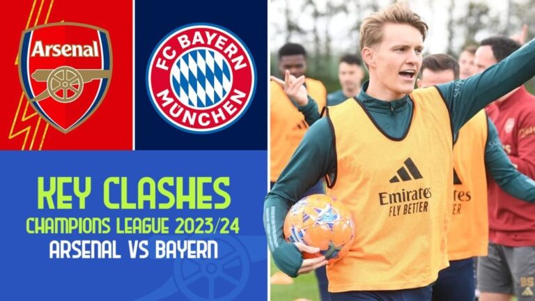 Arsenal vs Bayern Munich: 5 Key Clashes | Champions League 2023/24